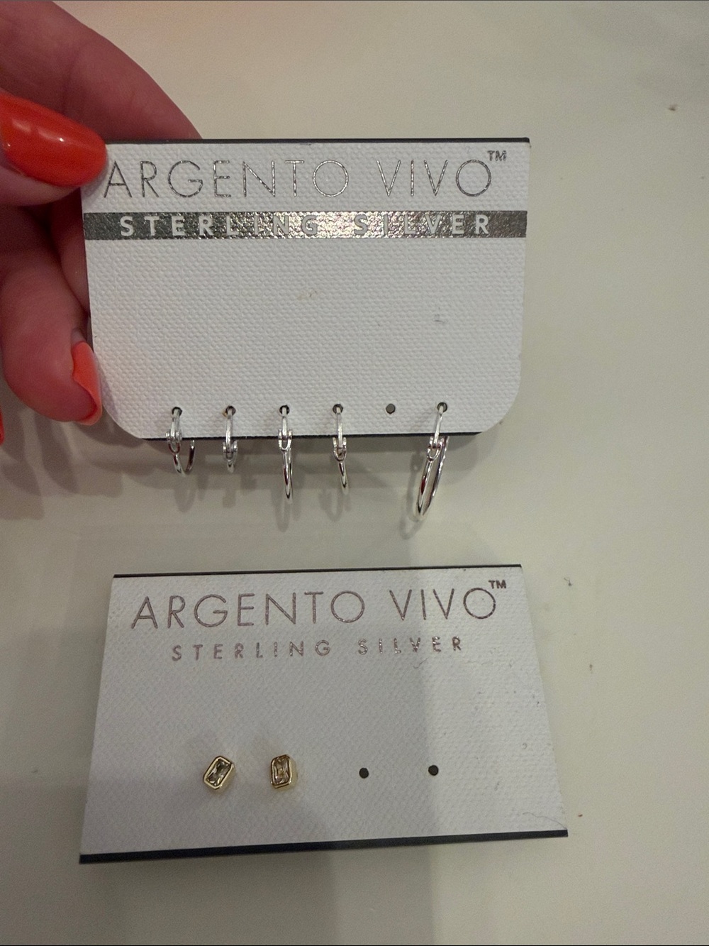 Argento Vivo Sterling Silver earring bundle
